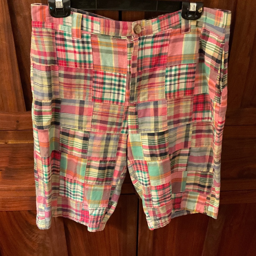 Weatherproof madras shorts size 10